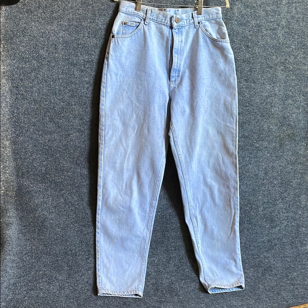 Vintage 1980’s Lee Light Blue Denim jeans size 14 .